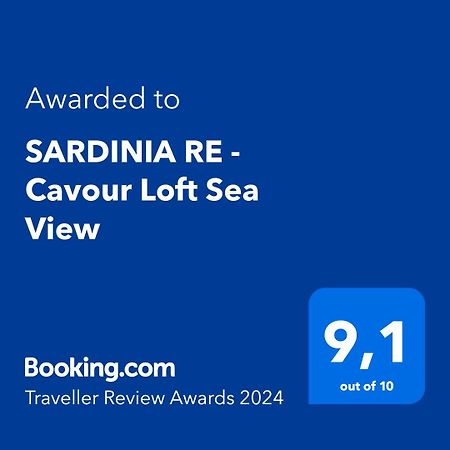 Sardinia Re - Cavour Loft Sea View Apartment Alghero Ngoại thất bức ảnh